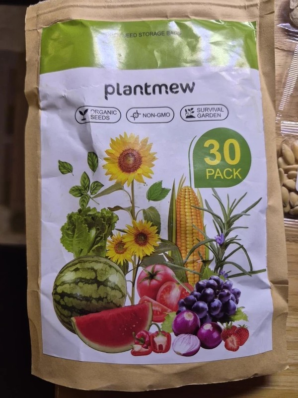 【Seed Vault】 Heirloom Vegetable Seeds Planting Kit - 15,000+ Non-GMO Seeds for H gallery
