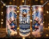 ⭐ 250th Anniversary Tumbler | 1776‑2026 🎆 July 4th Stainless Steel 20oz gallery