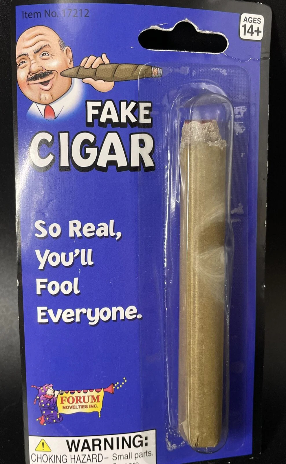 FORUM NOVELTIES - FAKE CIGAR - SO REAL, YOU'LL FOOL EVERYONE. - GAG GIFT FUN TOY gallery