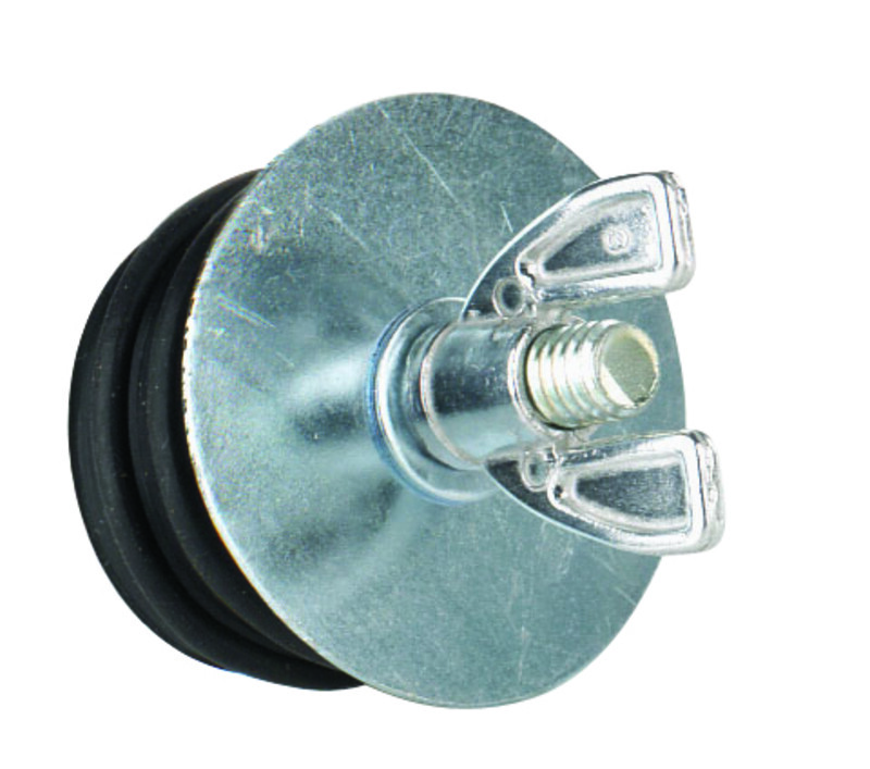 Midline valve Flexible Rubber Pipe Test Plug 1-1/2" - 6" Fitting Plumbing Bypass gallery