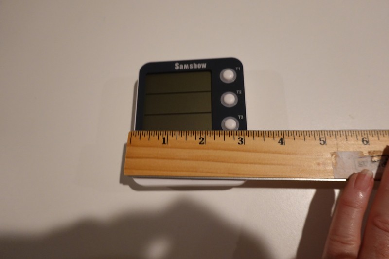 Digital Dual Kitchen Timer, 3 Channels Countdown Triple Timer for Cooking, Magne gallery