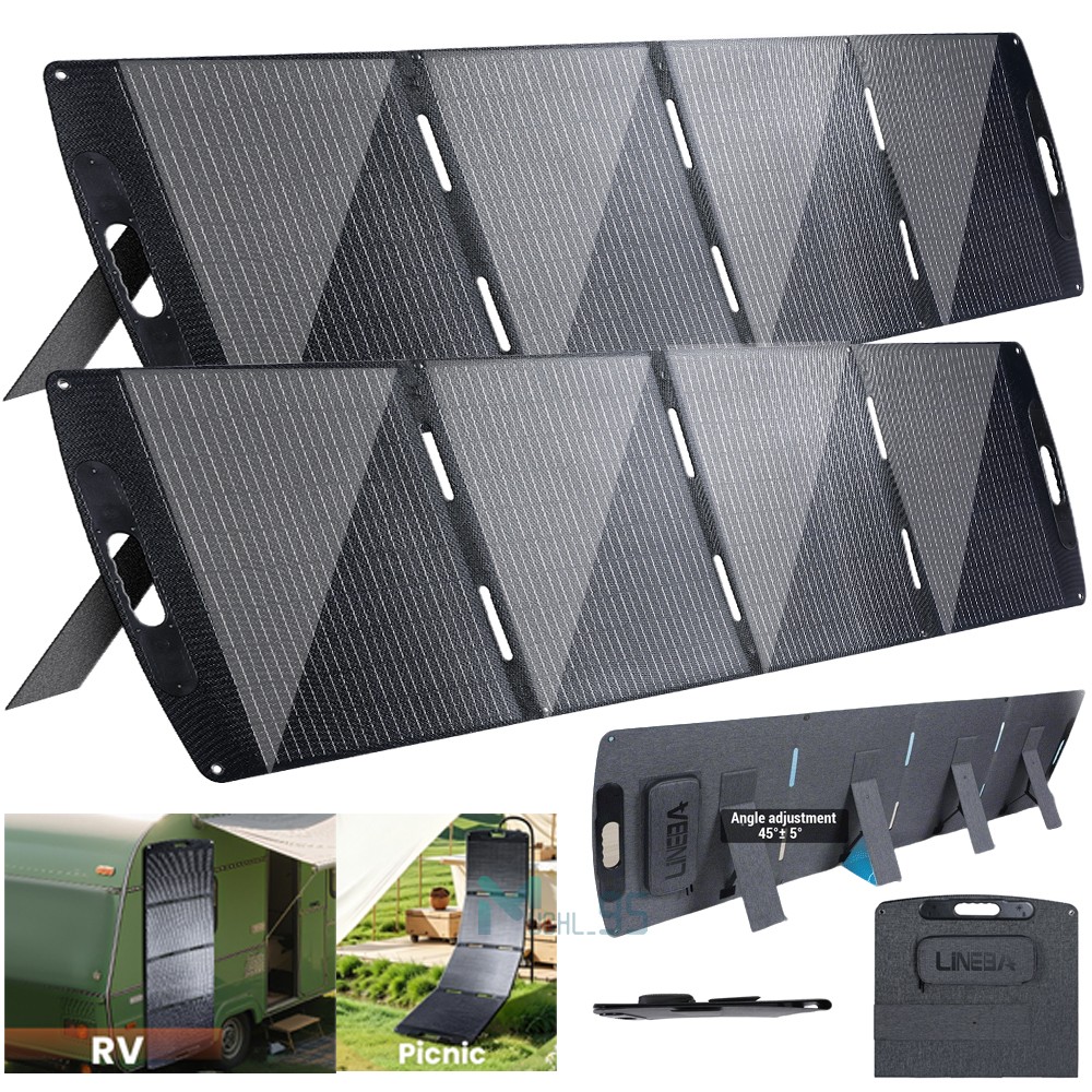 400W Portable Folding Solar Panel Charger Power Station IP65 for Home RV Camping gallery