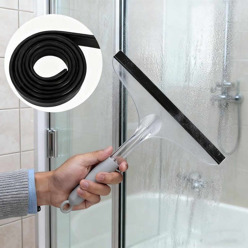 4 Rolls Silicone Squeegee Rubber Refill Blades – 3X 41 Inch & 1x 18 Inch – St... gallery