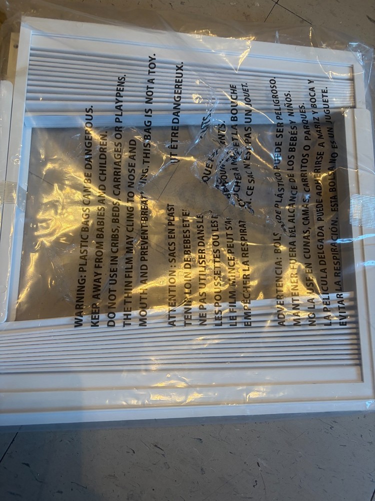 NEW WINDOW AIR CONDITIONER SIDE PANELS 13 1/2" X 11"