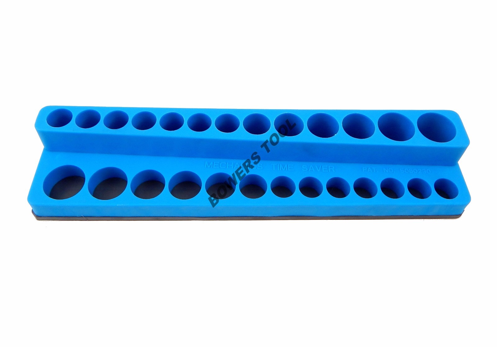 Mechanics Time Saver 1/4 Drive Magnetic Socket Holder Metric Deep Organizer USA gallery