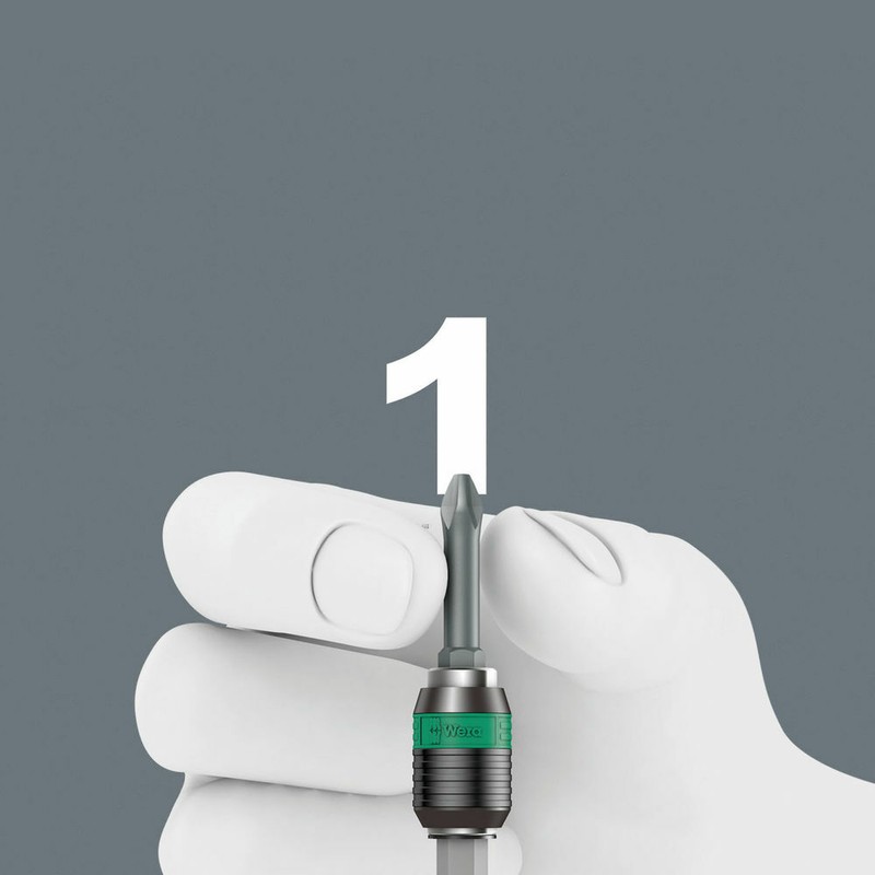 Wera 05052502001 Rapidaptor Universal Magnetic Bit Holder gallery