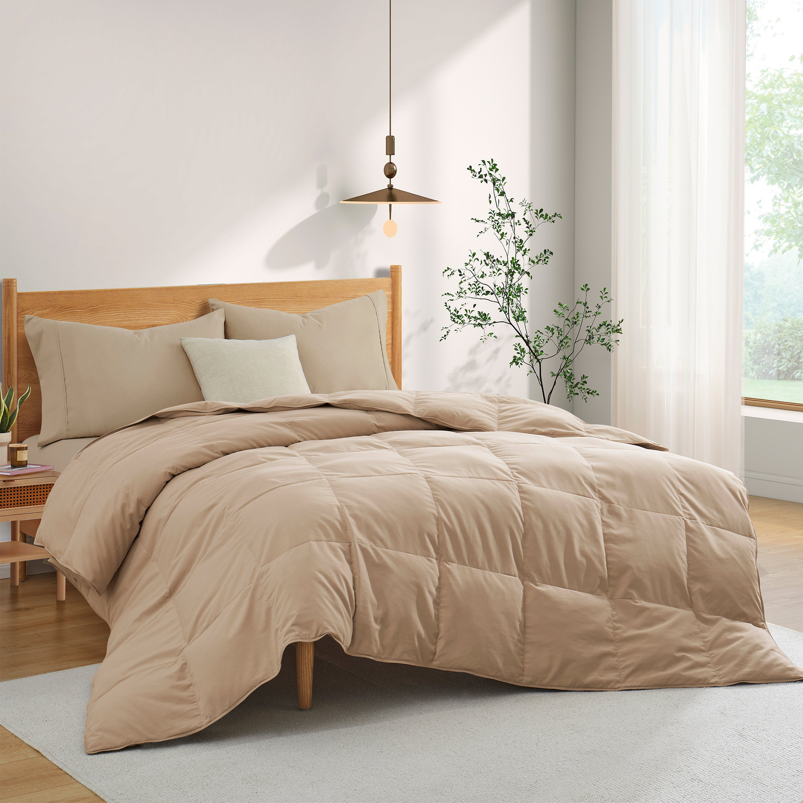 Summer Cooling Bed Blanket Oversized Lightweight Comforter for Hot Sleepers gallery