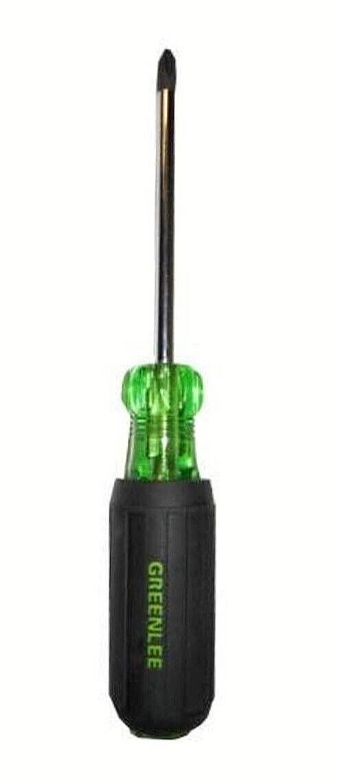 GREENLEE Screwdriver #2 Phillips 4 Inch Burnished Tip TWN 0153-33C gallery