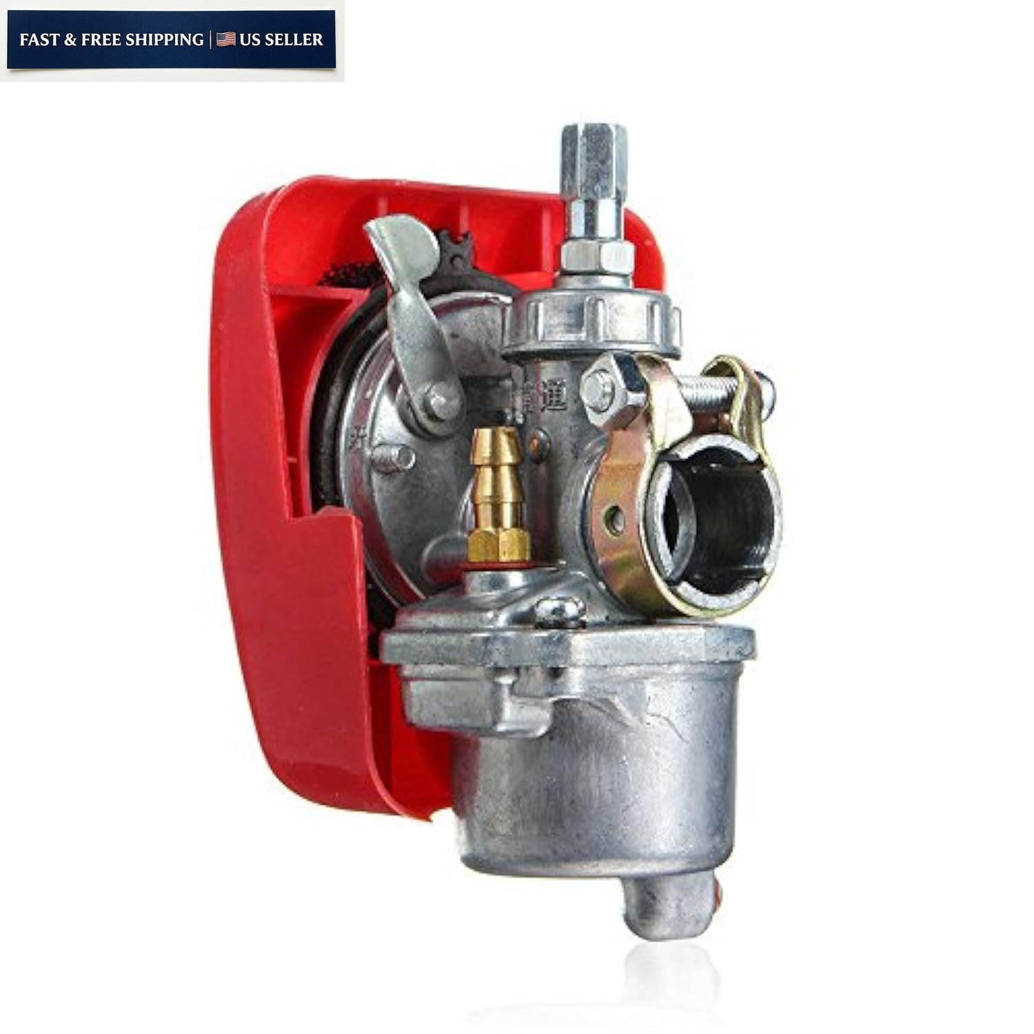 BH-Motor New Bike Engine Red Carburetor for 2 Stroke 49cc 50cc 60cc 66cc... gallery