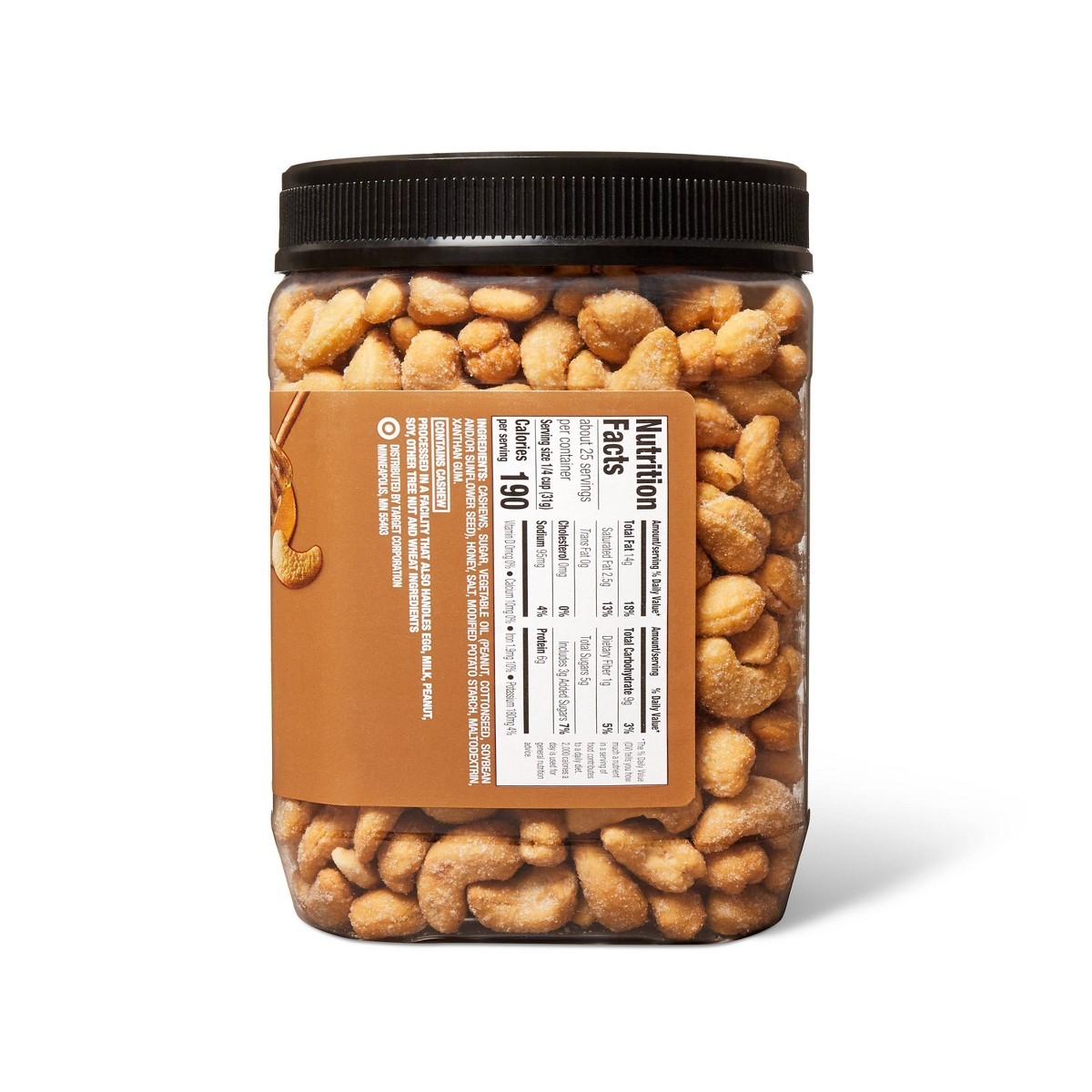 Honey Roasted Cashews - 27oz - Good & Gather™ gallery
