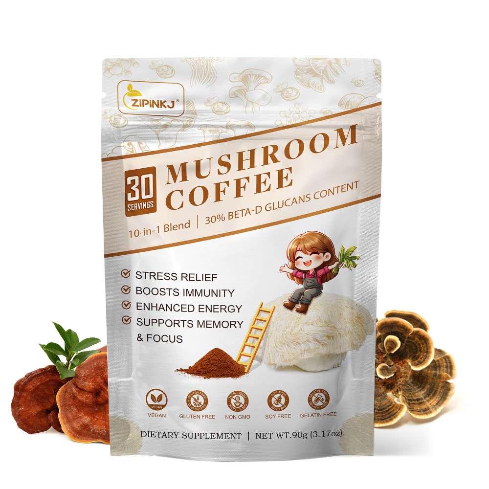 Organic Mushroom Coffee 100% Authentic FREE SHIPPING / Better Than Ryze /No Odo gallery