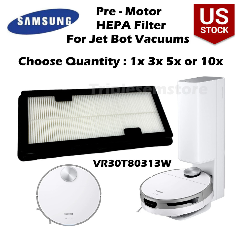 New Pre-Motor HEPA Filter fits for Samsung Jet Bot Robot Vacuum - VR30T85513W/AA gallery