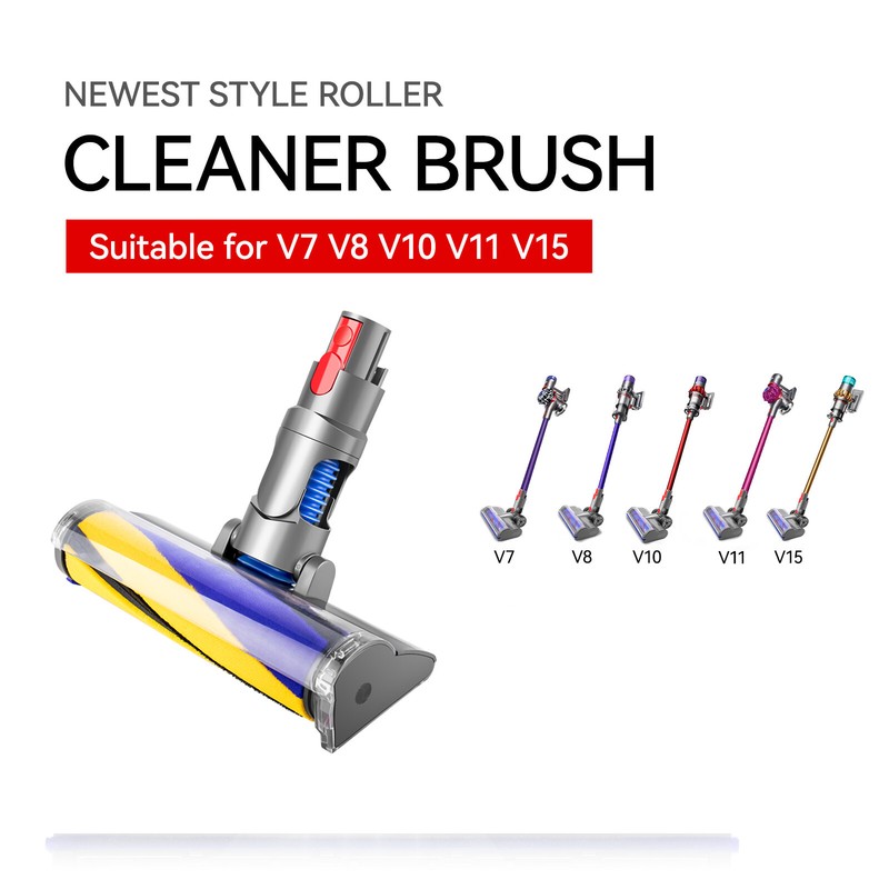 E.LUO Cleaner Brush Head Replace for Dyson V7 V8 V10 V11 V15Models Vacuum Parts gallery
