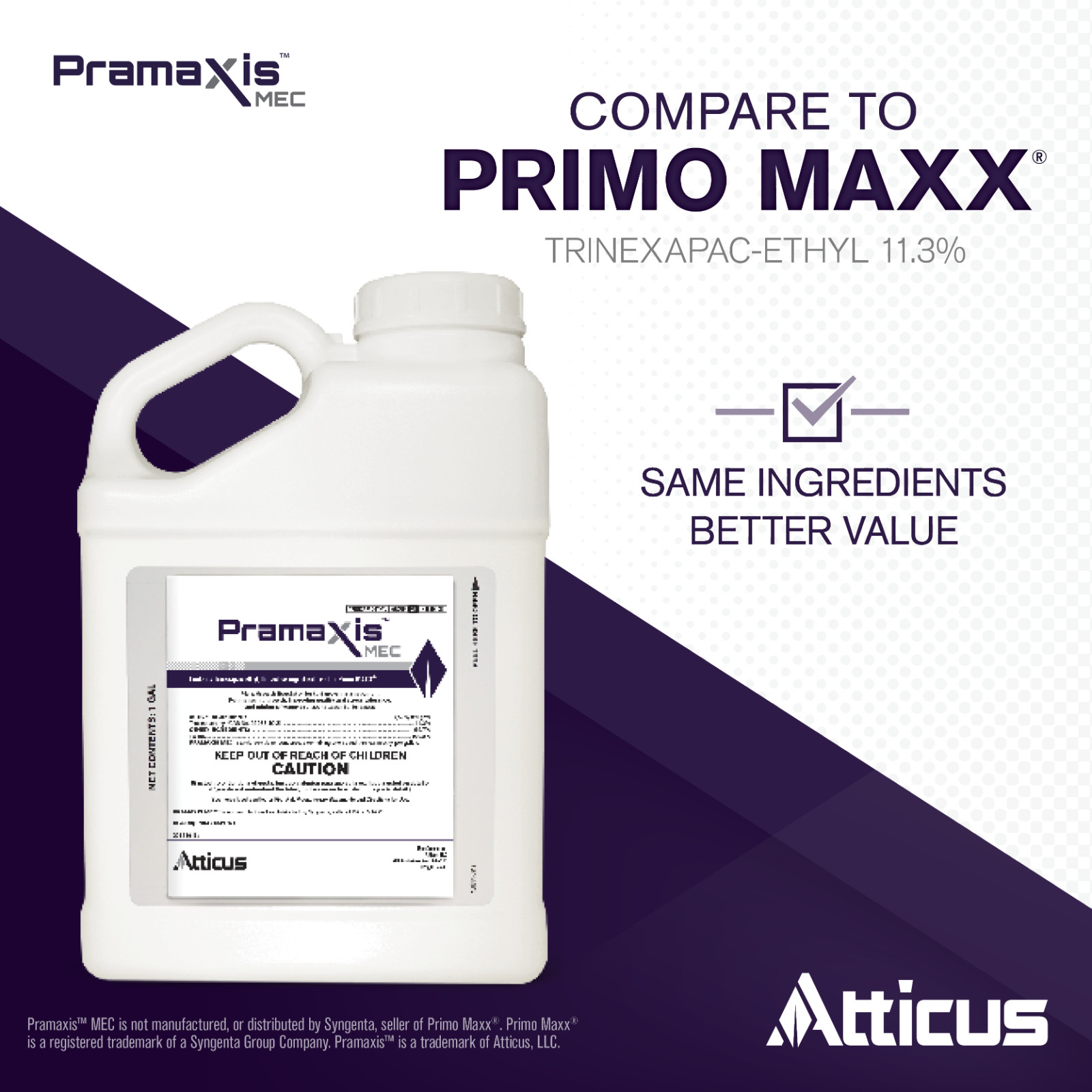 Pramaxis MEC Plant Growth Regulator (1 Gal) by Atticus – Compare to Primo Maxx gallery