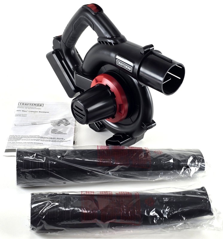 CRAFTSMAN 40 Volt Max Cordless Sweeper Leaf Blower 40V Model CMCBL98021 NEW gallery