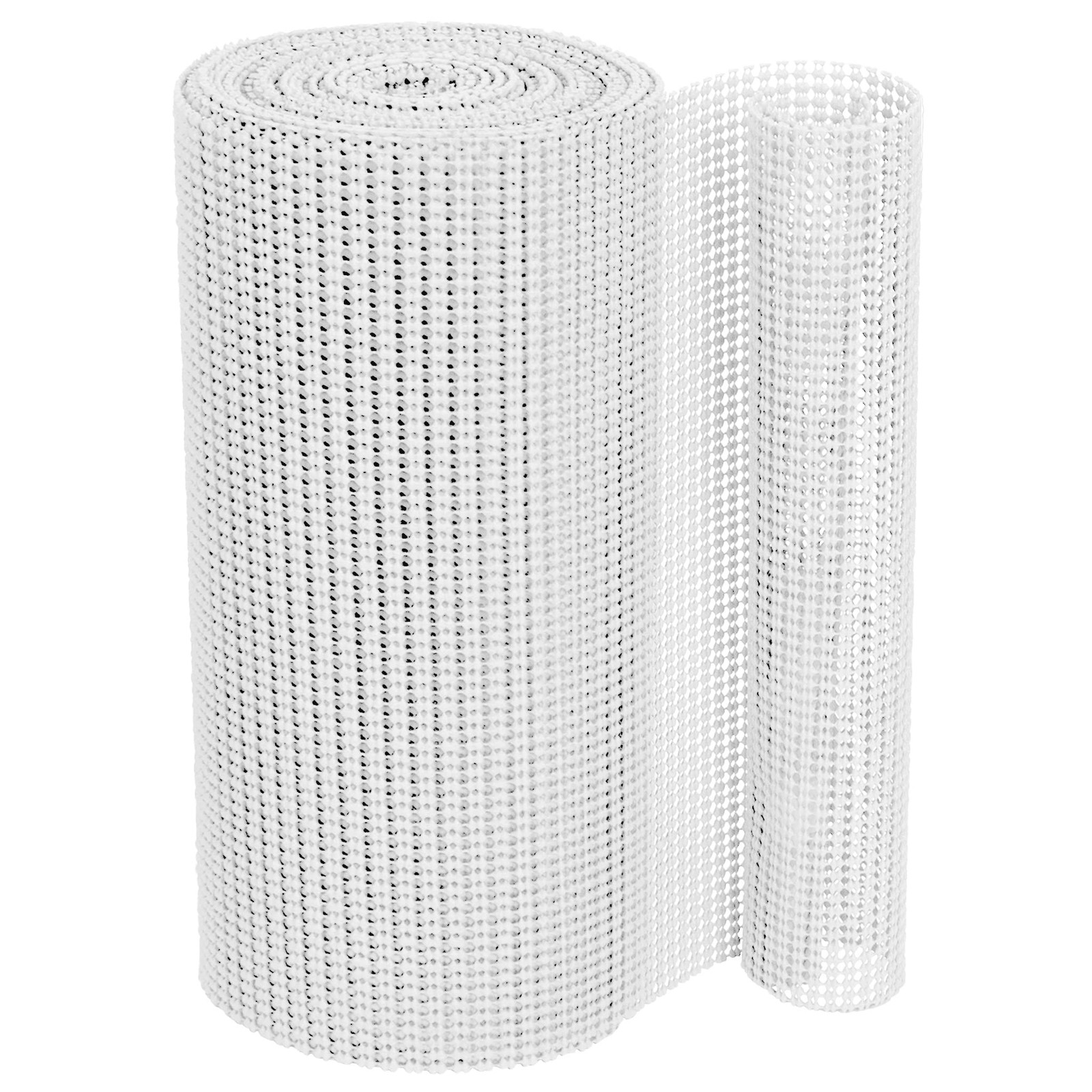 Smart Design Classic Grip Shelf Liner – 12in x 20ft – 12"W x 20"L, White gallery