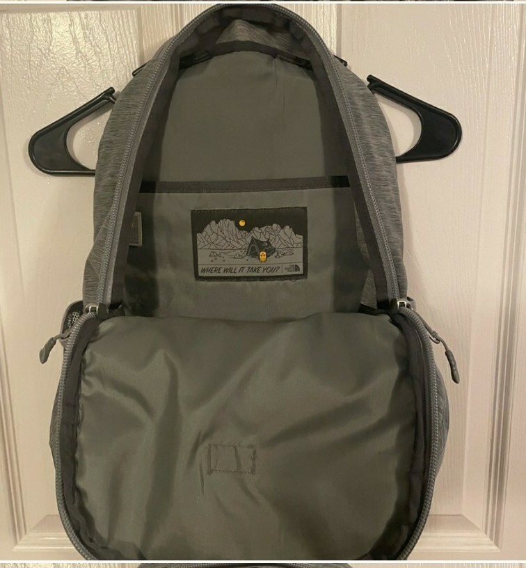 The North Face Jester Gray Back Pack 3