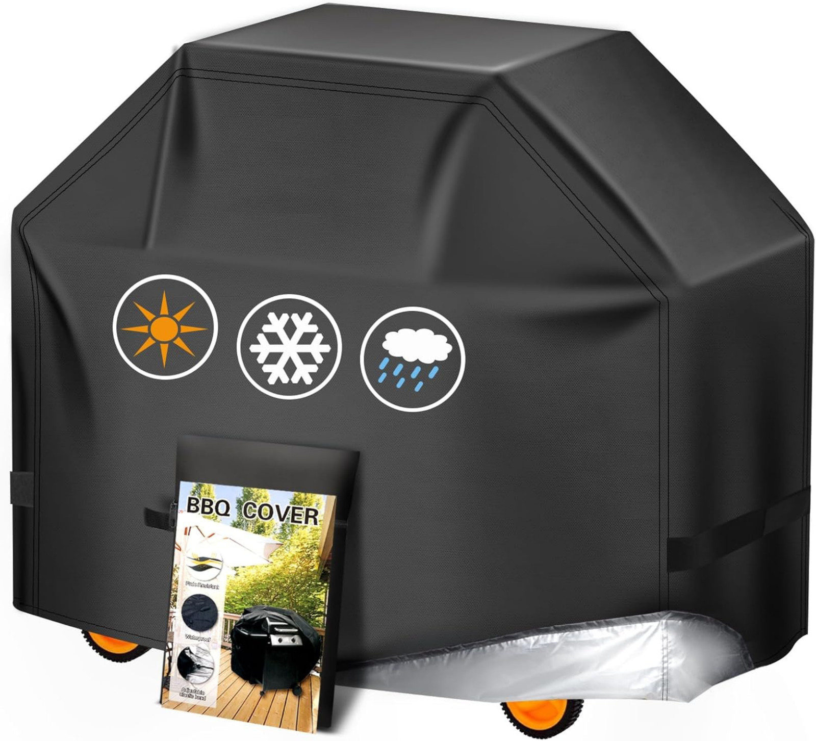 58" BBQ Grill Cover Waterproof Heavy Duty Fits Weber Charbroil Nexgrill gallery