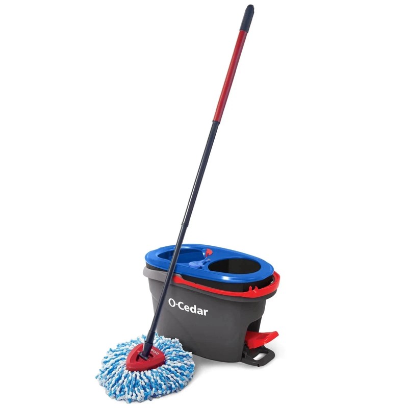 O-Cedar RinseClean Clean Water Spin Mop and Bucket System Clean with Clean Water gallery