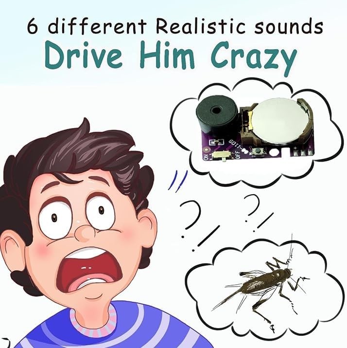Cricket Noise Maker Prank Set (6 Pcs) - Hilarious Office Gag Gifts gallery