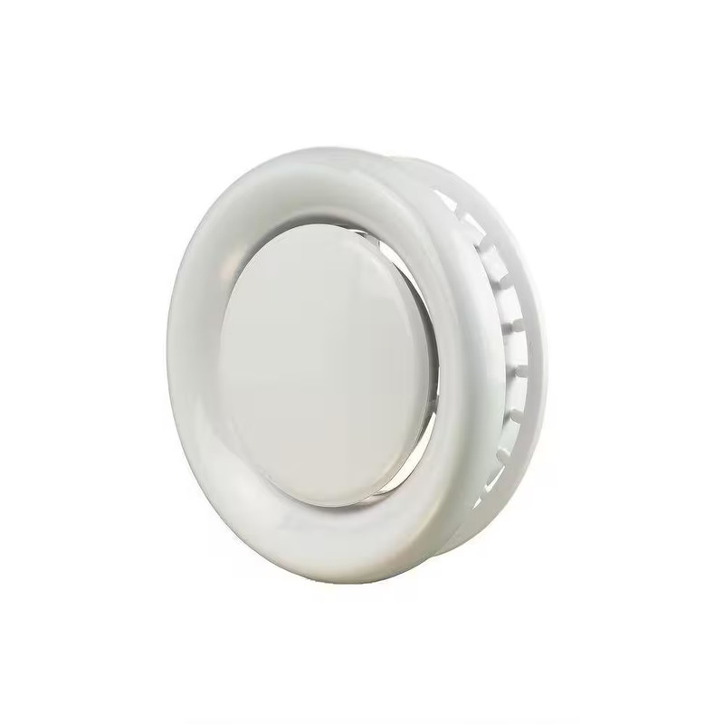 6 Inch Plastic Air Diffuser Ceiling Vent Supply Exhaust 360 Degree with Flange gallery