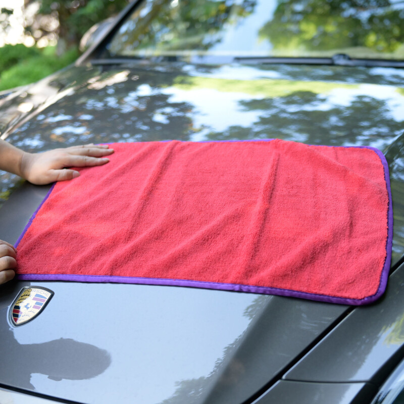 3X Carcarez Microfiber Towel Soft Car Wash Polish Drying Cleaning Cloth 380 gsm gallery