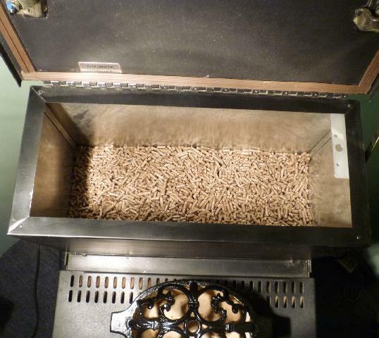 Hopper Extension for your 1500 sq ft Pellet Stove gallery