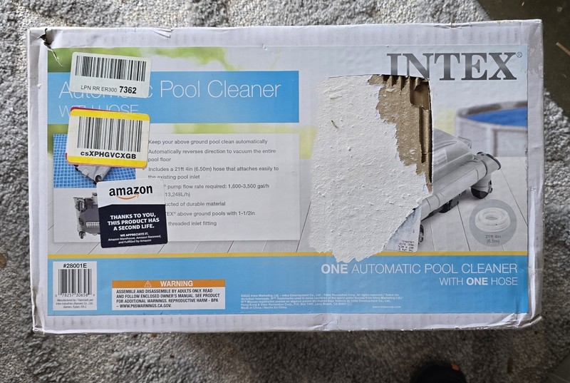 Intex 28001E Swimming Pool Automatic Vacuum Cleaner gallery