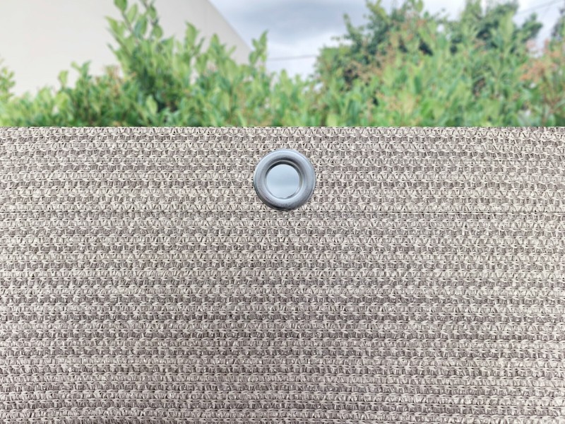 Alion Home© Awning Canopy Shade Panel Tarp Cover 90%UV Block Air Flow Mesh Smoke gallery