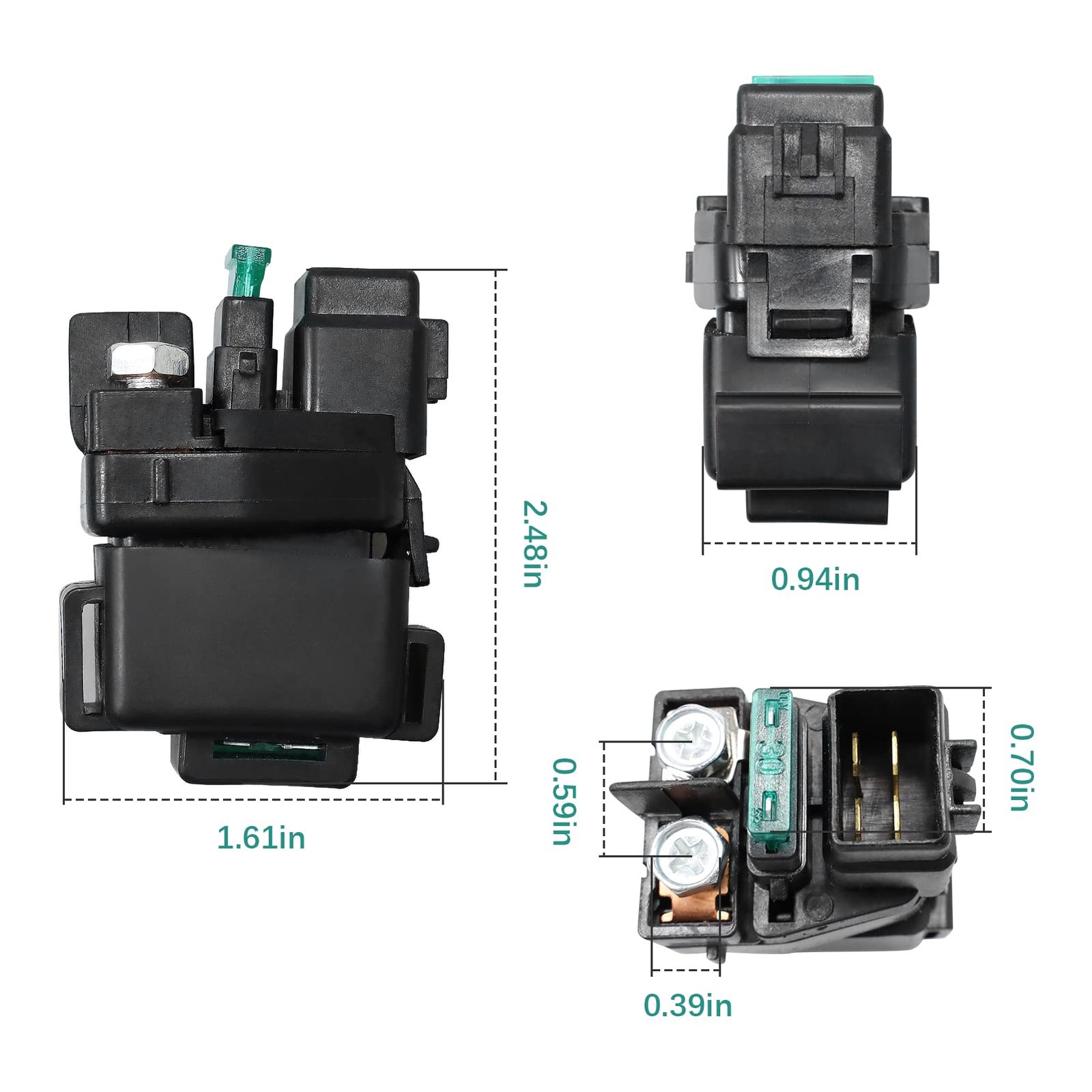 LOCOPOW Starter Solenoid Relay for Arctic Cat 400 500 2x4 4x4 1998 - 2005 gallery