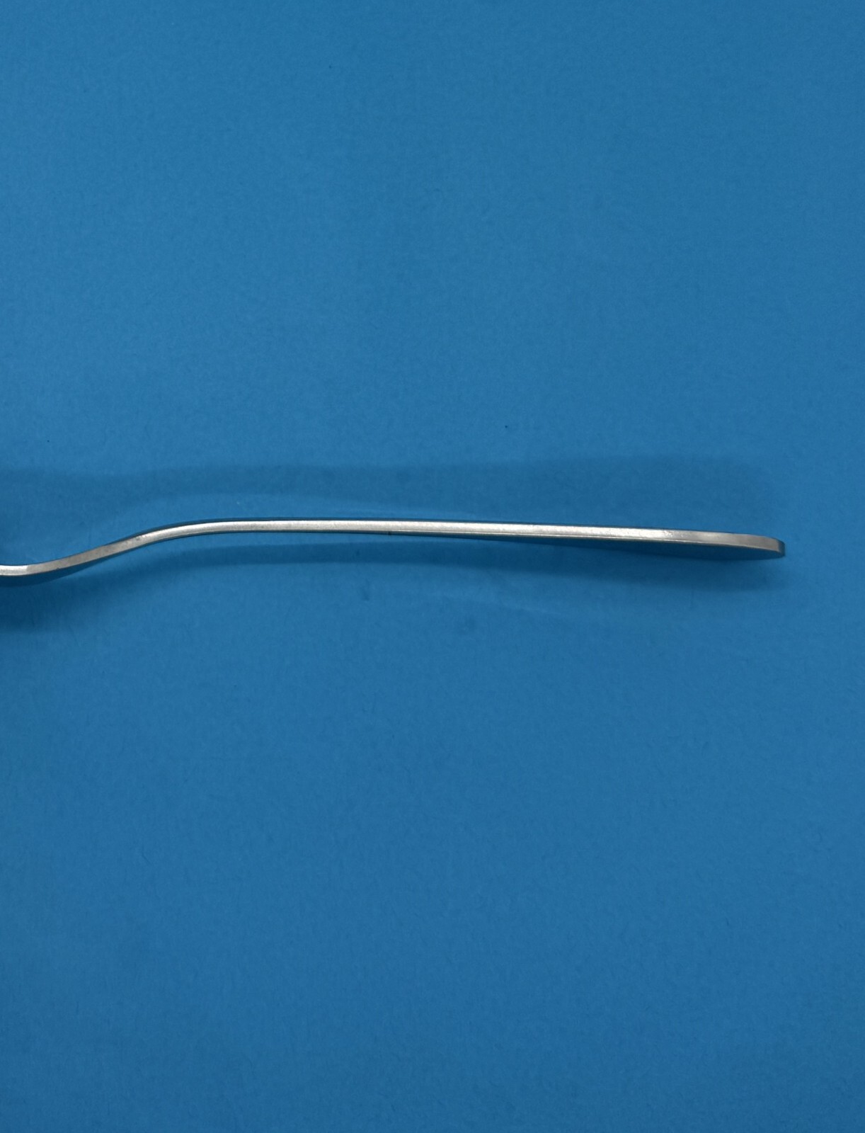 POTTERY BARN PBN7 GLOSSY STAINLESS FLATWARE PLAIN ROUND WIDE TIP JAPAN - CHOICE gallery