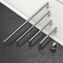 Brushed Satin Nickel Cabinet Pulls 10Pack