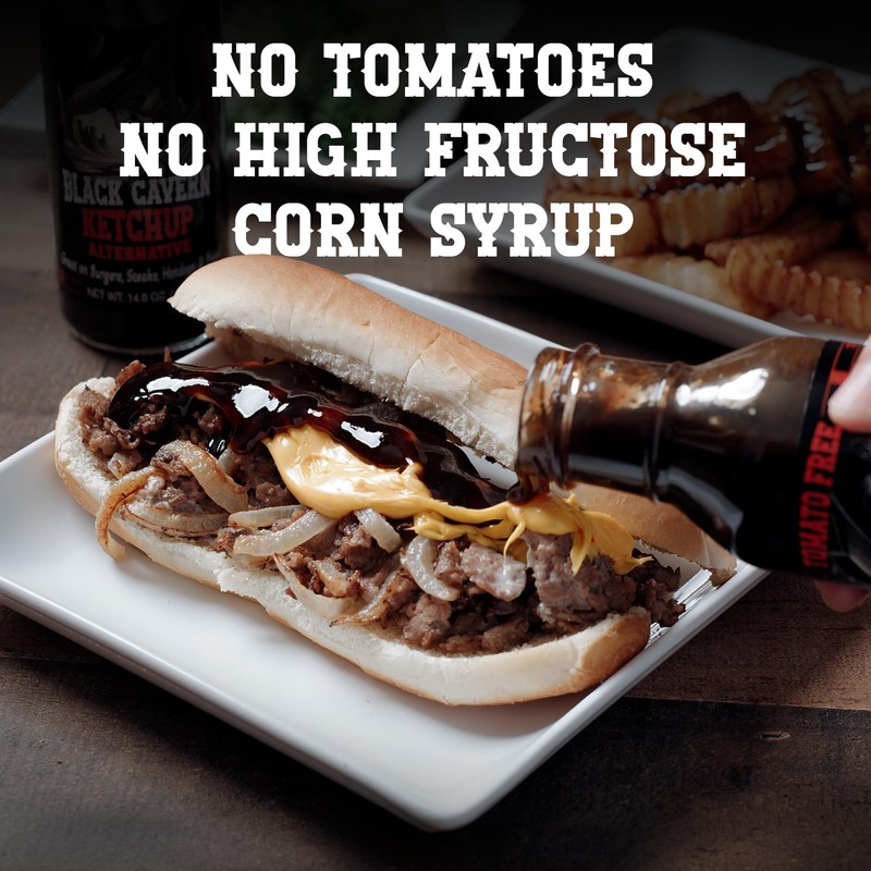 Black Cavern – The Ketchup Alternative, TomatoFree Sauce, No HFCS, Made in US... gallery