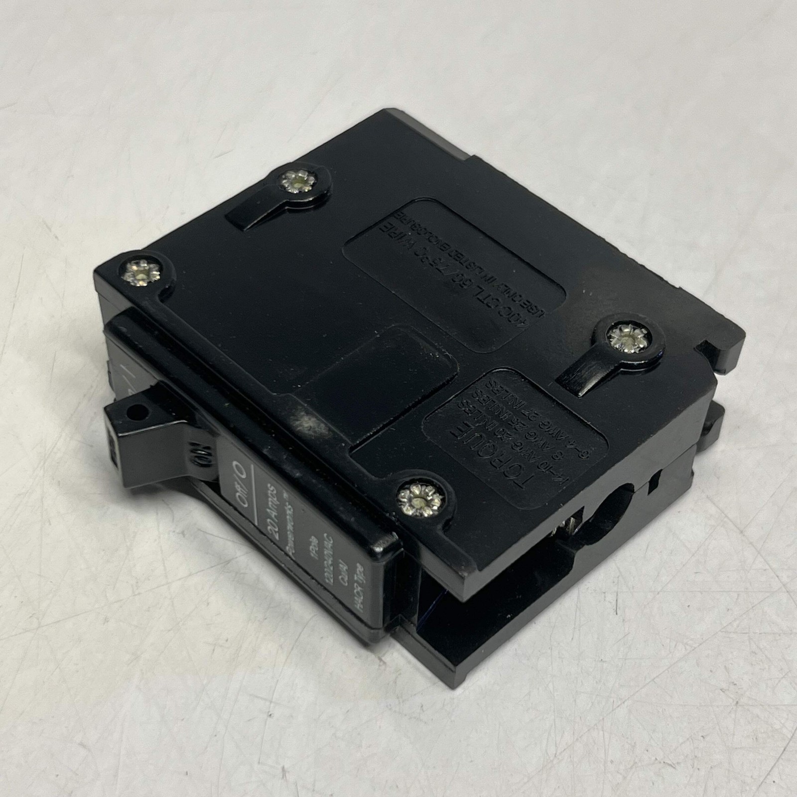 POWERWORKS (2 PACK) Circuit Breaker Type Tb/ 1-pole/ 20 Amp 120/240 Vac 10.000 A gallery