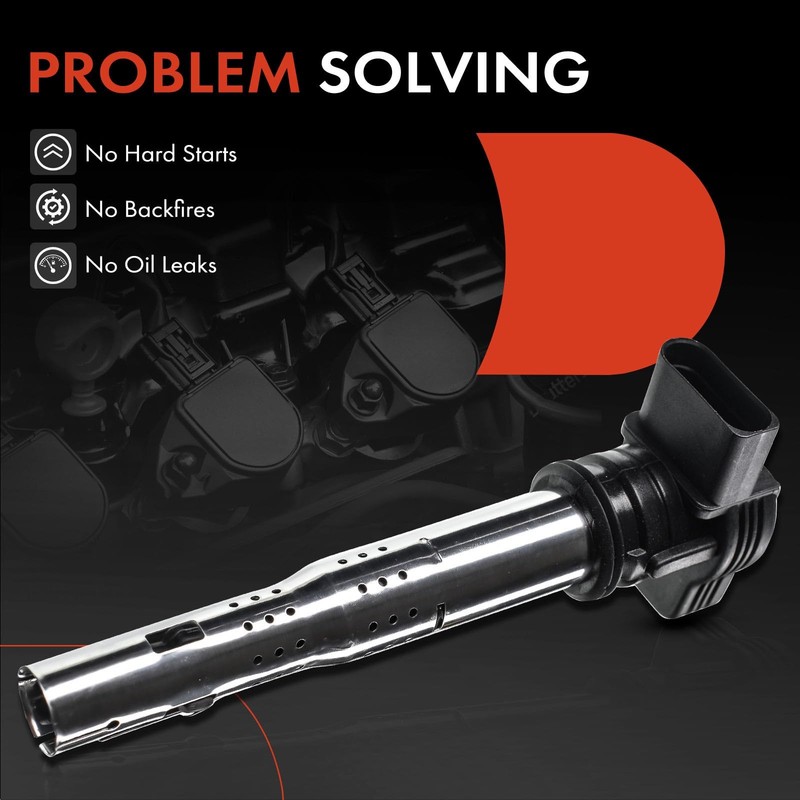 A-Premium Ignition Coil Packs Compatible Audi Volkswagen Vehicles - A3 gallery