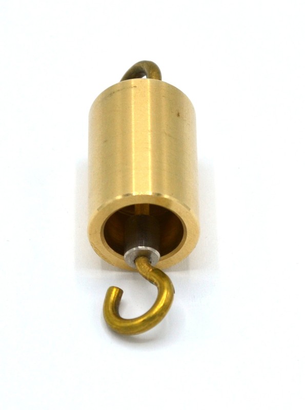 EISCO Double Hooked Weight Brass 50 Grams (0.11 Lbs.) gallery