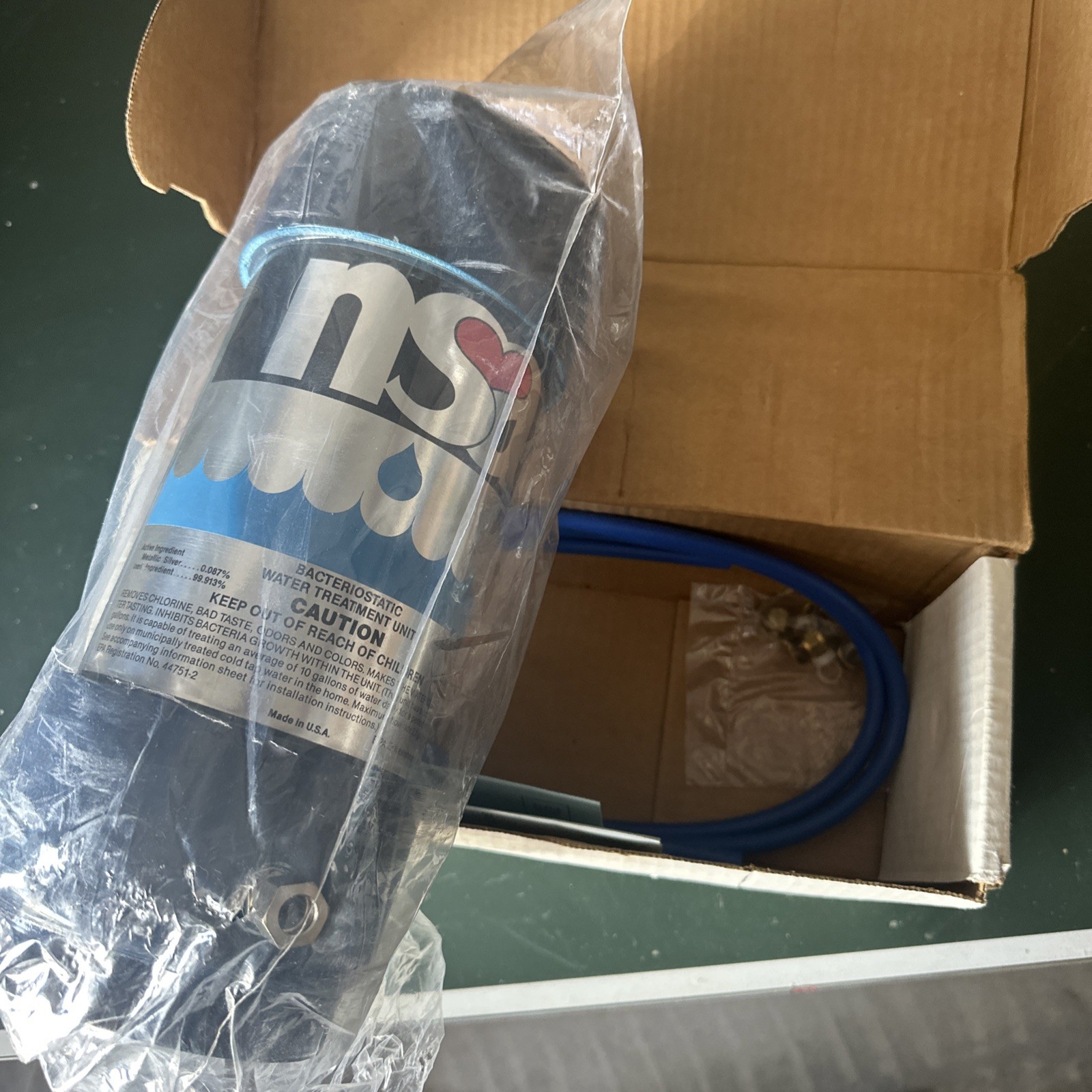 NSA Bacteriostatic Model 100S Water Treatment Filter Unit Model NSA100S New gallery