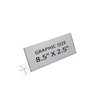 Azar Displays Angled L-Shaped Frame 8.5"x 2.5''High, 10-Pack gallery