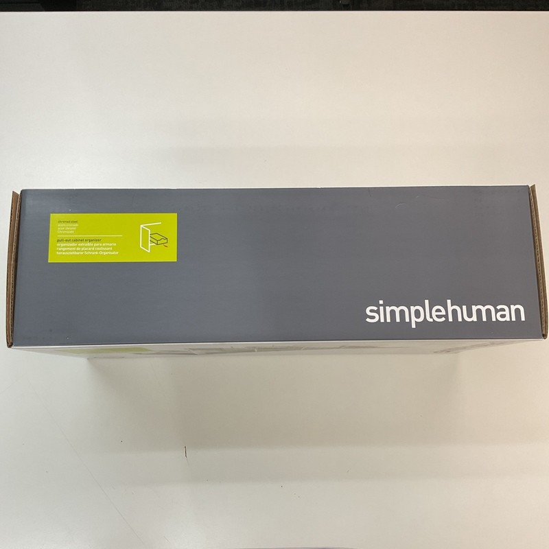 Simplehuman 9 inch Pull-Out Cabinet Organizer Heavy Gauge Steel Frame KT1118 gallery