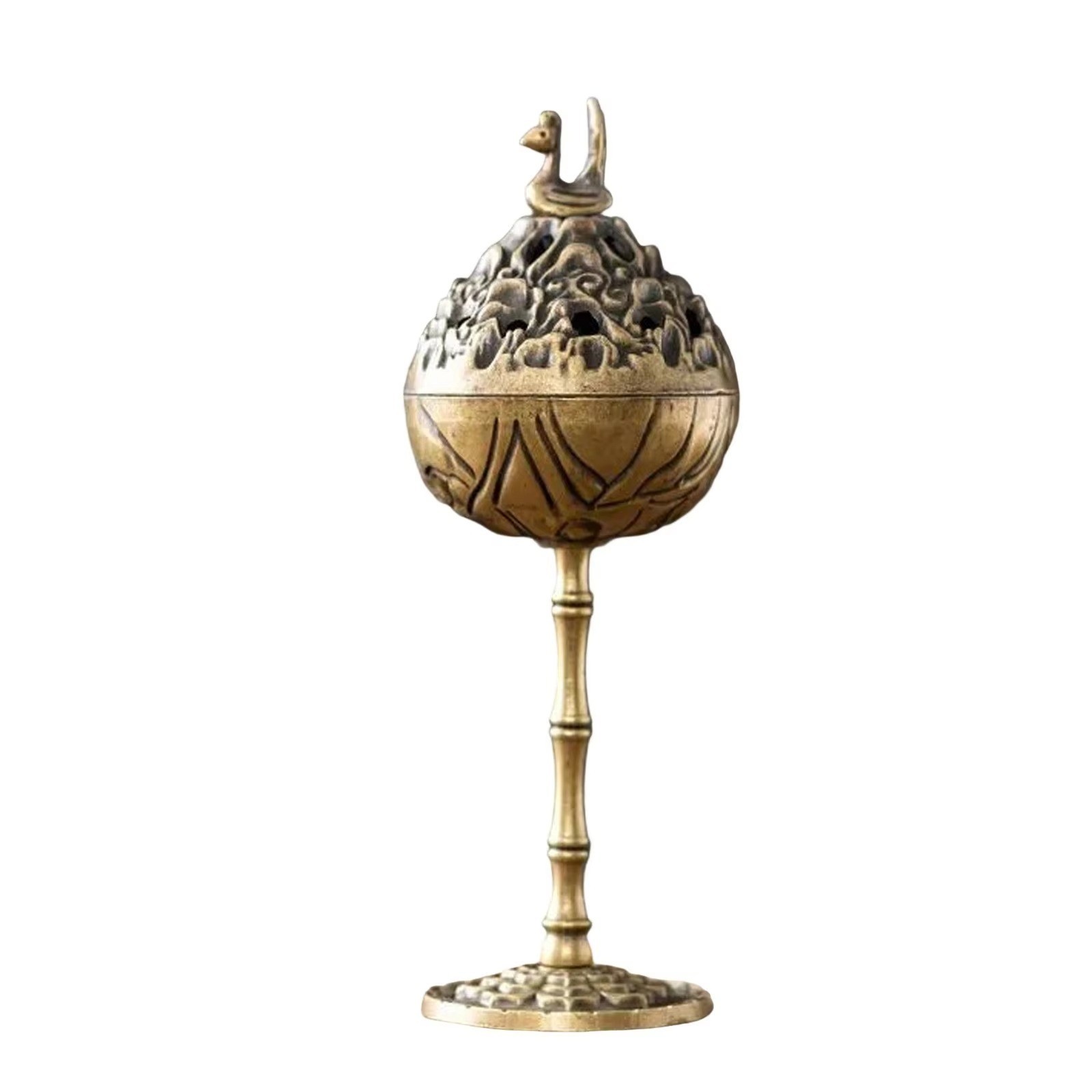 Retro Incense Burner Antique Style Holder - Home Decor 30cm / 11.8in gallery