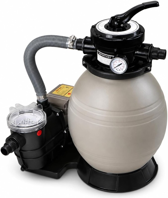 Efficient Above Ground Pool Pump, 3/4HP, 2400 GPH Flow Rate gallery