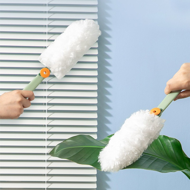 2Pcs Household Electrostatic Hand Dusters White Non Shedding Cleaning Tools gallery