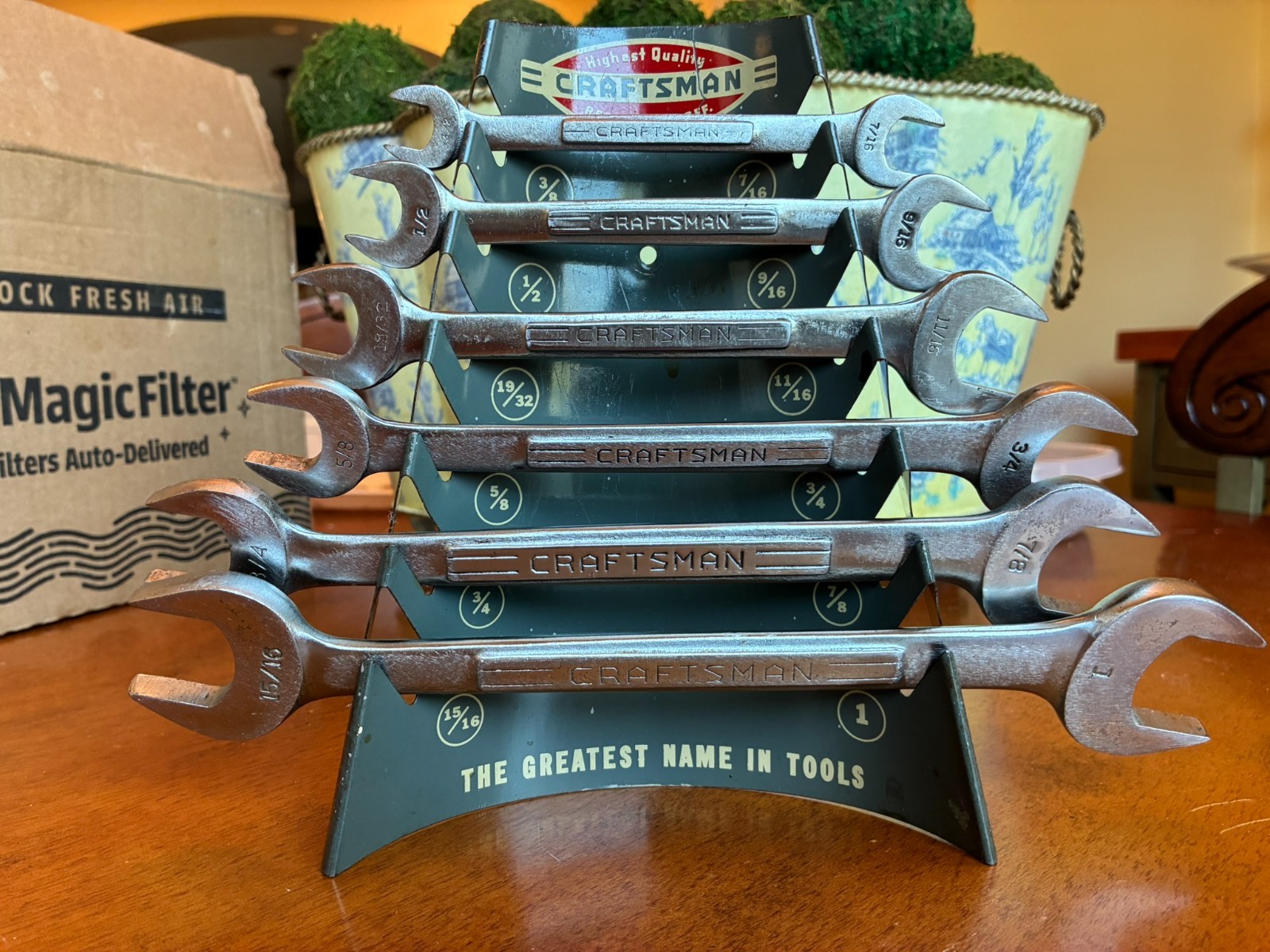 Vintage Craftsman 6 Piece Wrench Set. PRE =V= ! Great shape. Rare wrenches. gallery