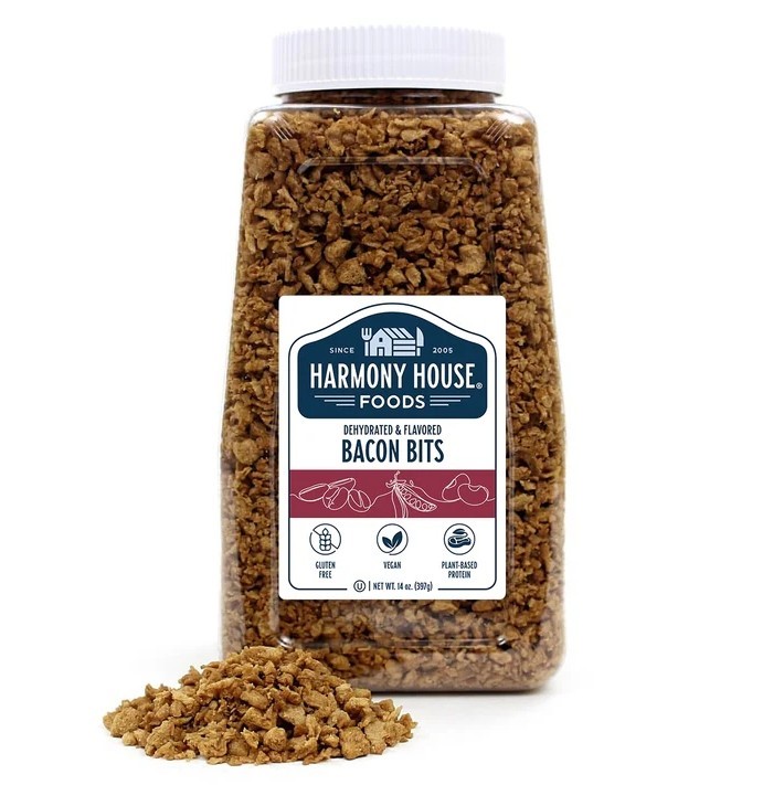 Bacon Bits (Flavored)-Excellent for backpackers, RV'ers, or for your cupboard! gallery