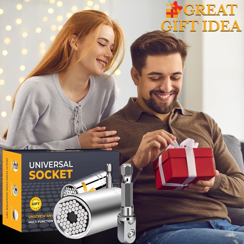 Gifts Men Universal Super Socket Wrench Repair Tool Professional Multi Function gallery