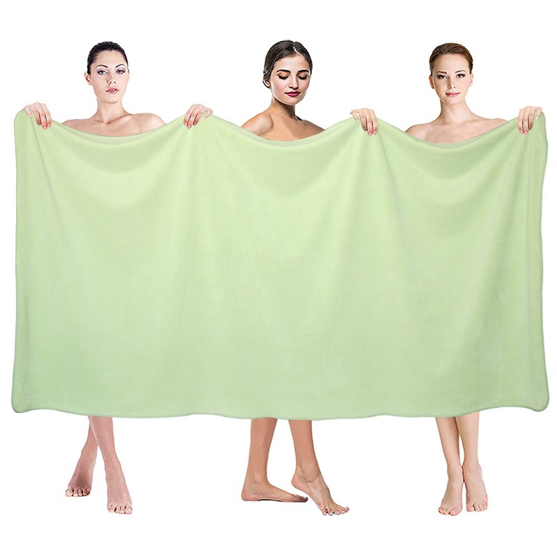 2Pack Oversized Bath Sheet Jumbo Large Bath Towels Super Soft Towel for Bathroom gallery