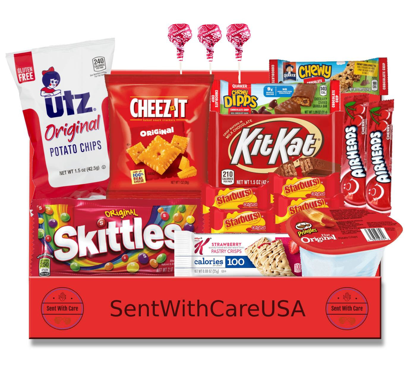 Red Snack Box - Red Snacks Red Party Candy Cookies Red Gift gallery