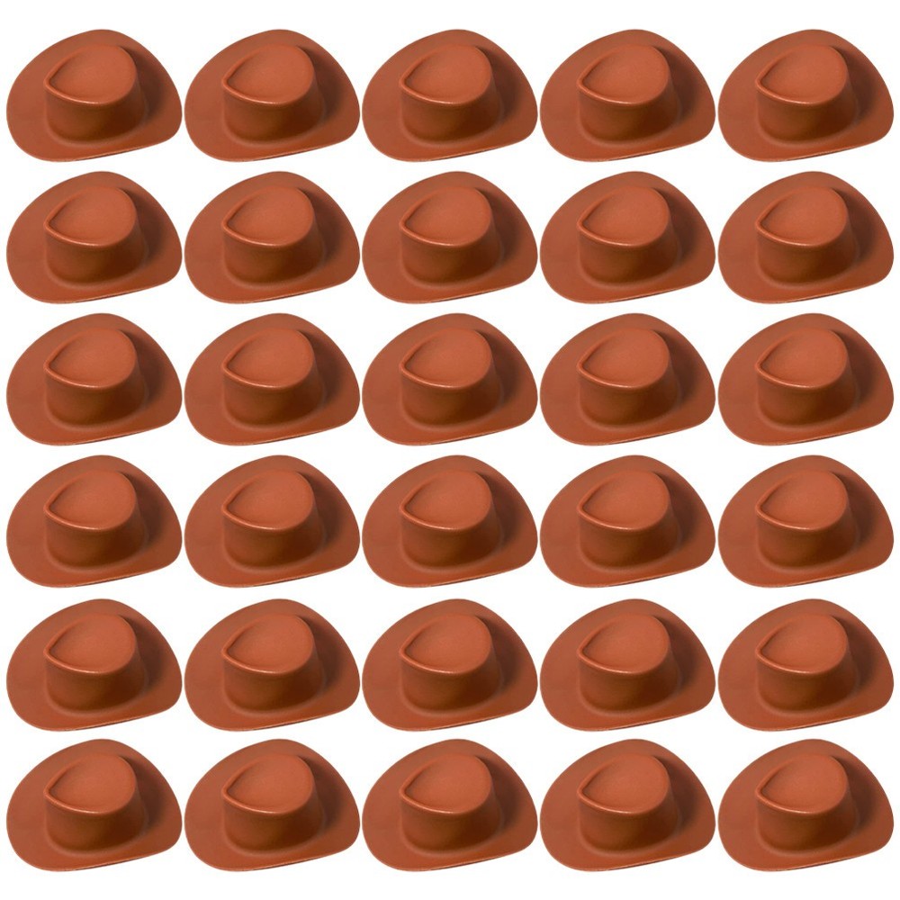 30 Pcs Tiny Cake Hats Mini for Crafts Miniture Decoration