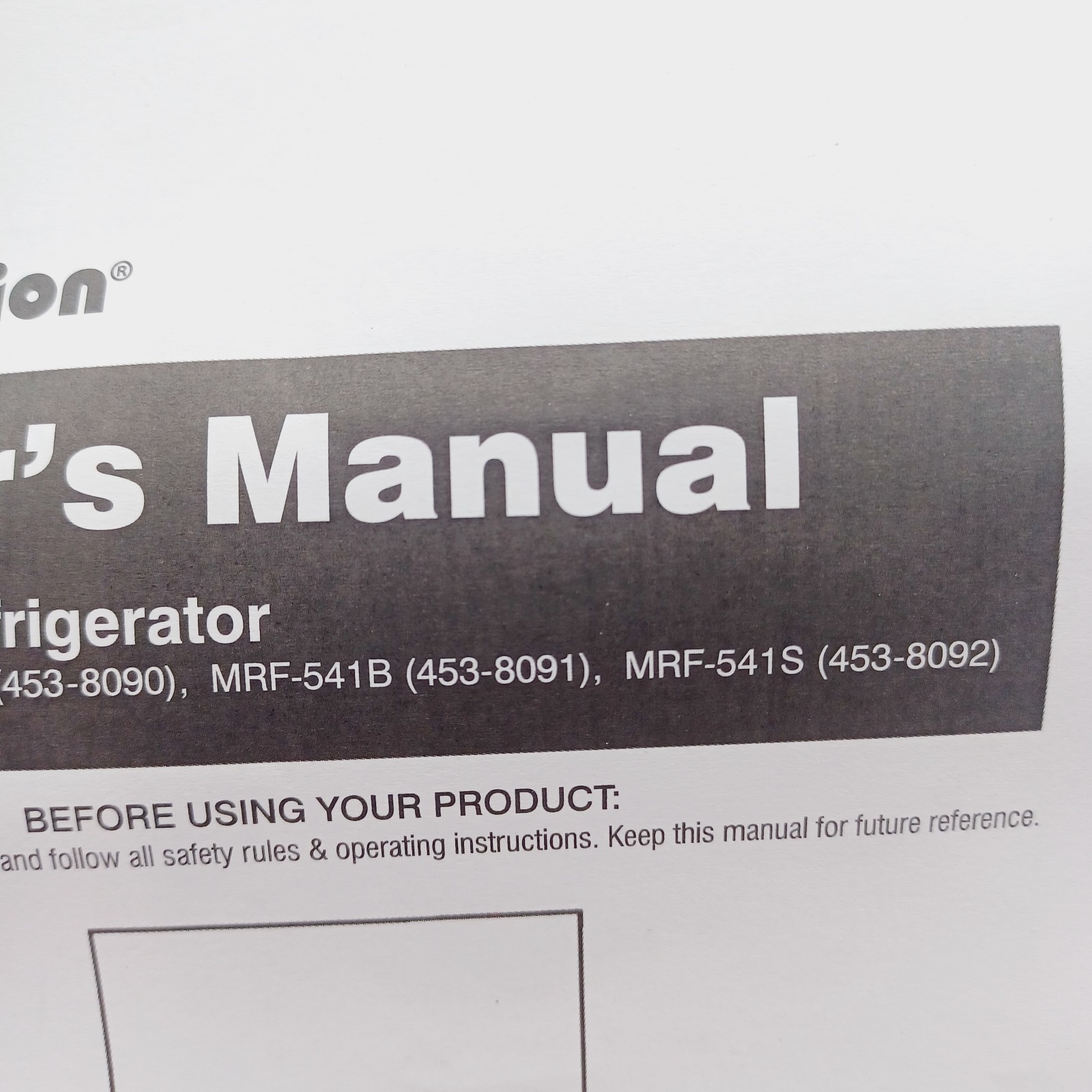 Criterion Refrigerator 18 CF Reversing Door Hinge Part Accessory ONLY gallery