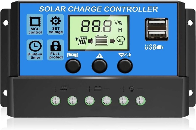 30A LCD Solar Charge Controller for 12V/24V Lead-Acid Batteries gallery
